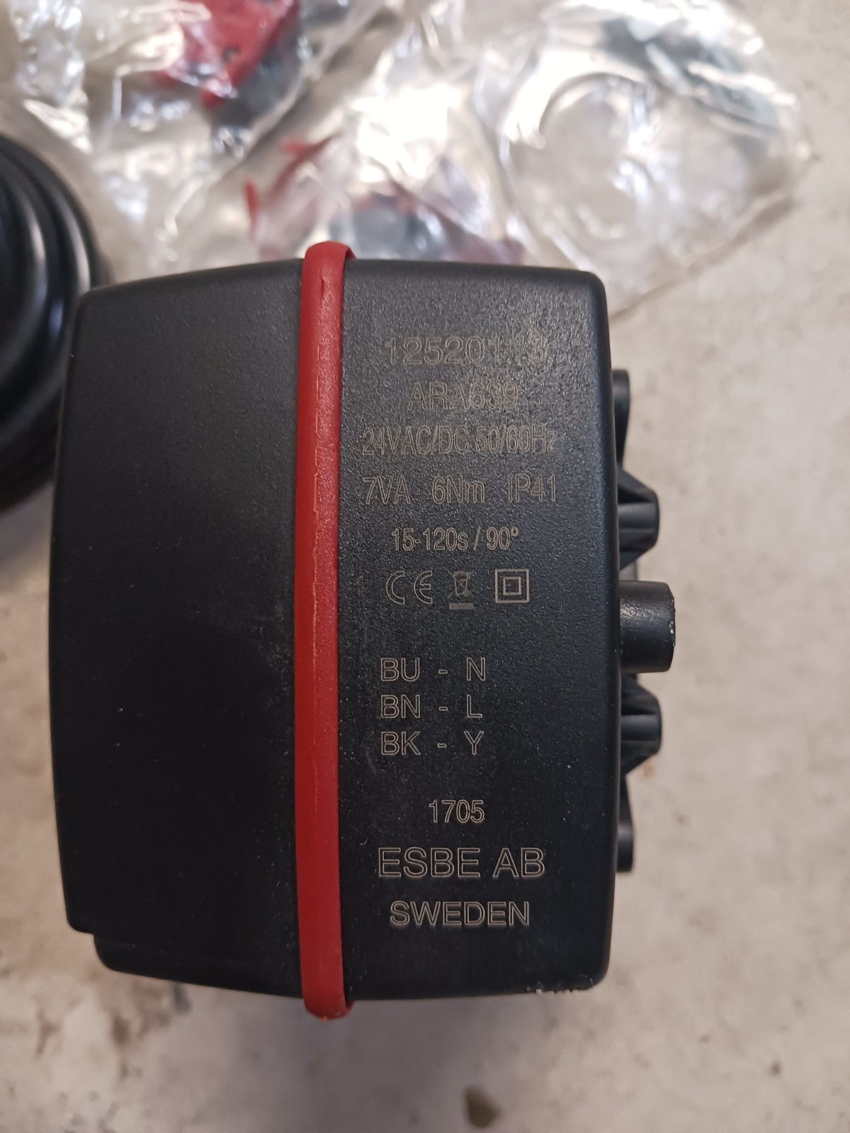 Danfoss 193b1606 PROPORTIONAL, 24VAC/ 24VDC ESBE