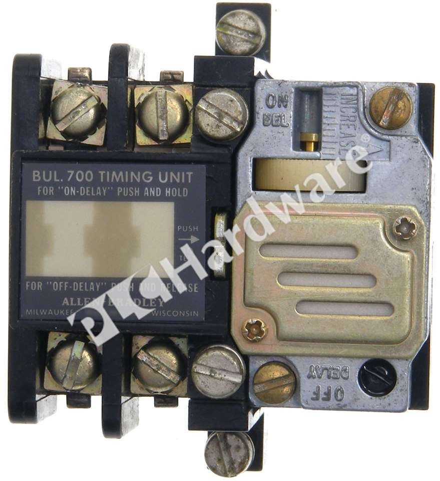Open Pre-owned Allen Bradley 700-NT /C Pneumatic Timing Unit 0.2-60Sec