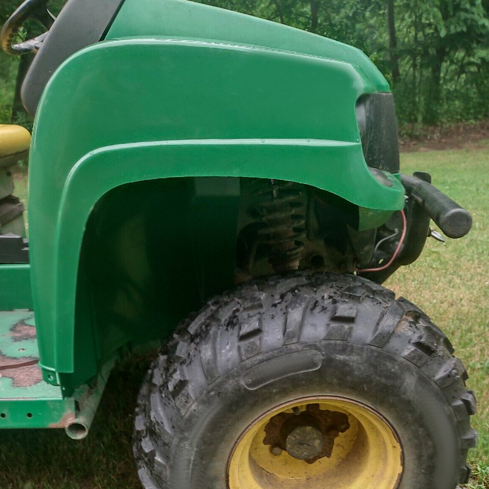 Front Right Fender Body Armor For John Deere Green Gator 620i 850D #AM137567