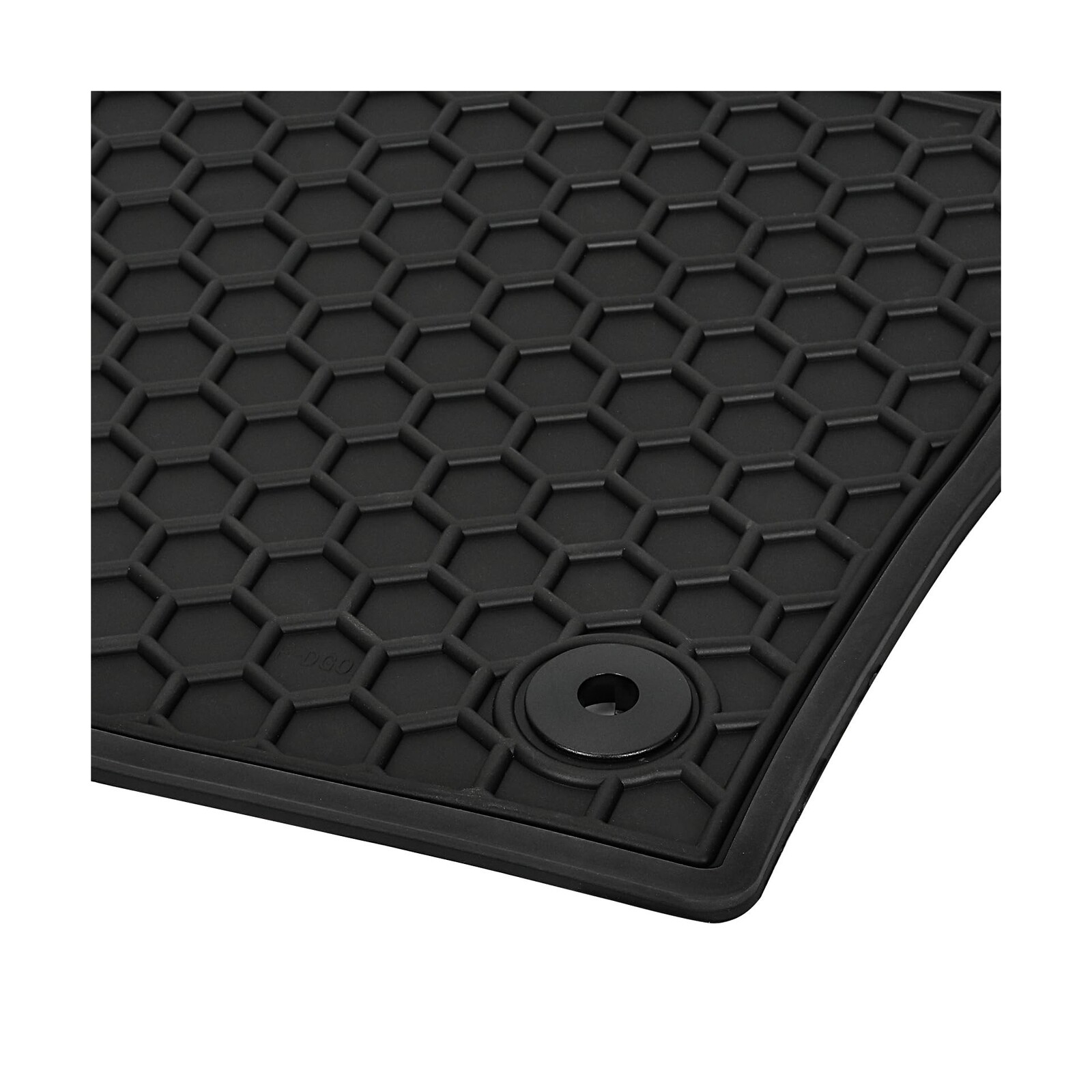 Car Floor Mats Custom For Volkswagen VW Passat 2012-24 Black Rubber All Weather