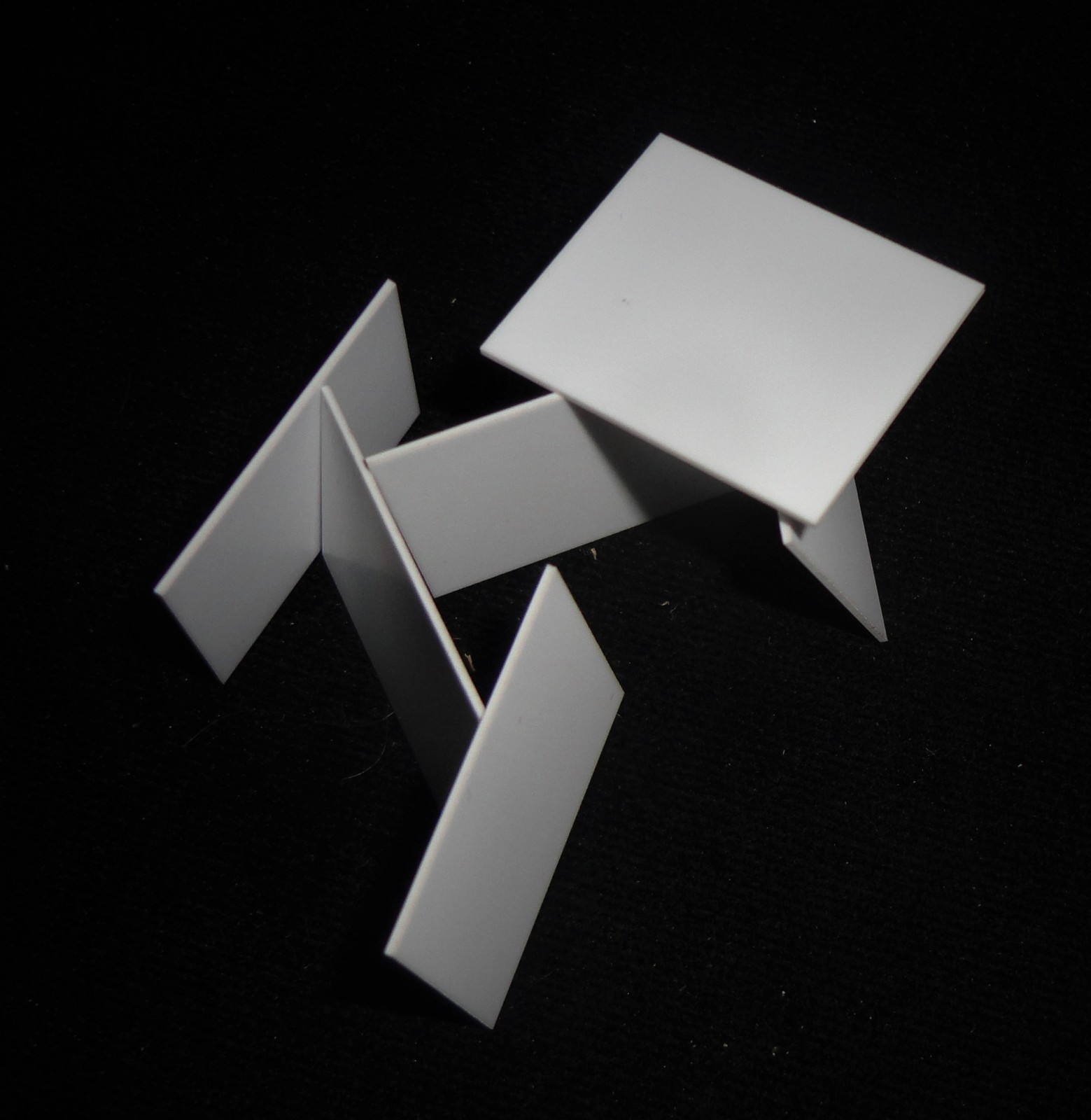 115 mm x 100 mm x 0.625 mm THICK ALUMINA CERAMIC SUBSTRATE 98.0 % No.: 514