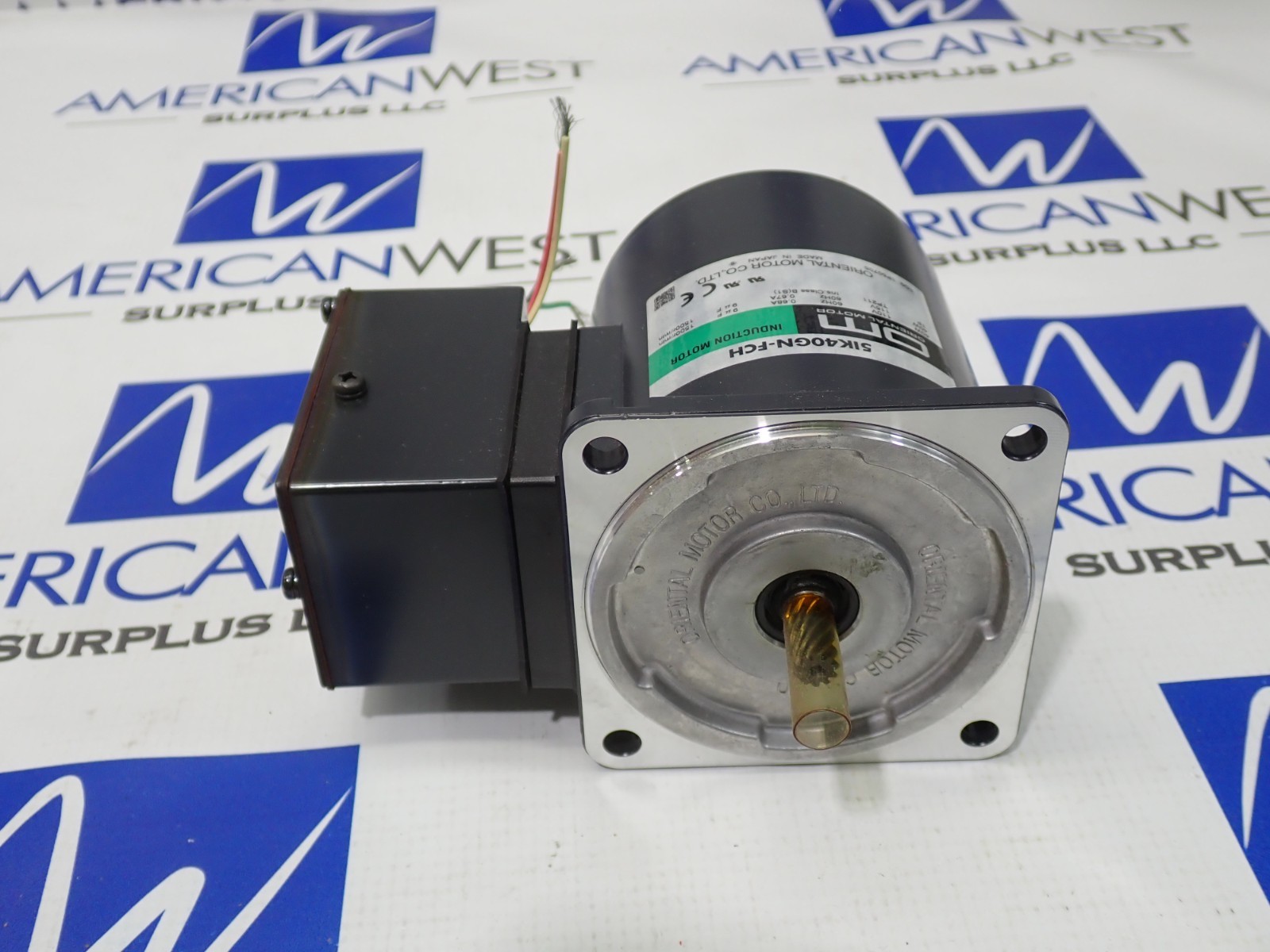 Oriental Motor 51K40GN-FCH Induction Motor 40W 115V NEW