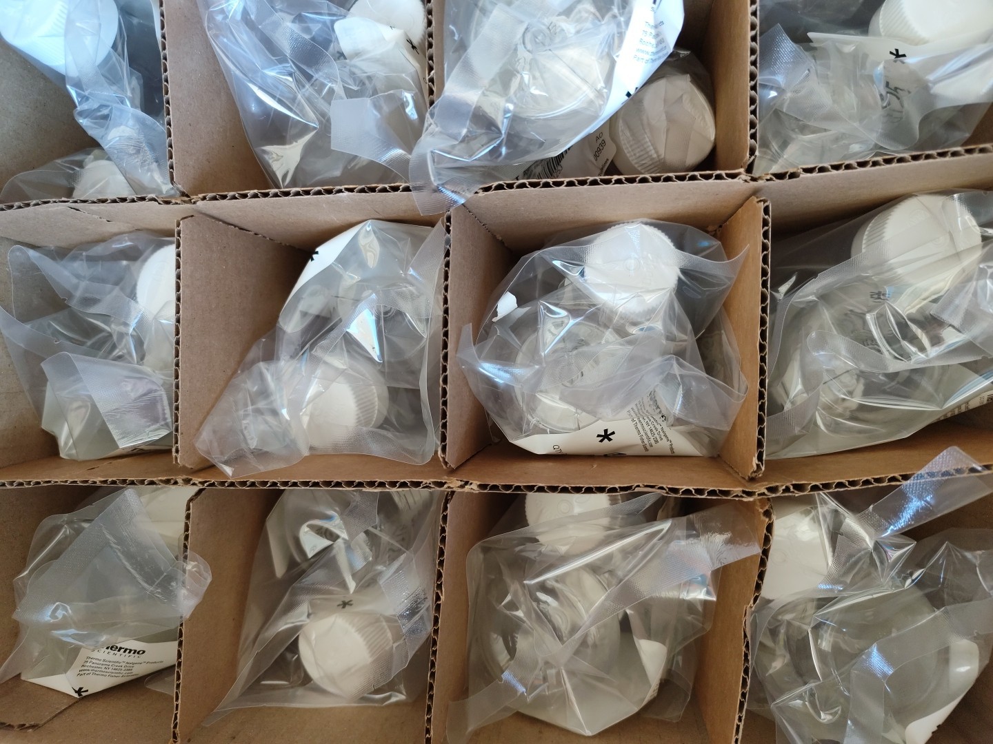 4112-0125 Thermo 125ml PETF Flask Cs 24 Sterile Expi 2025