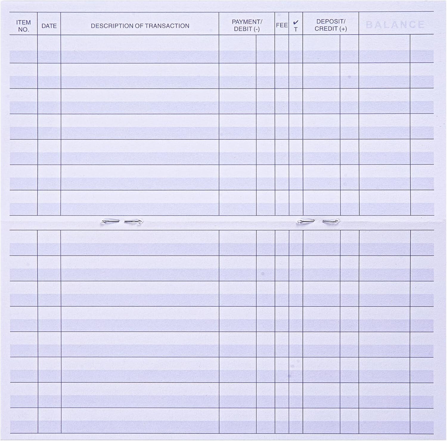 24PCS Check Registers For Personal Checkbook, Easy To Read Checkbook Register