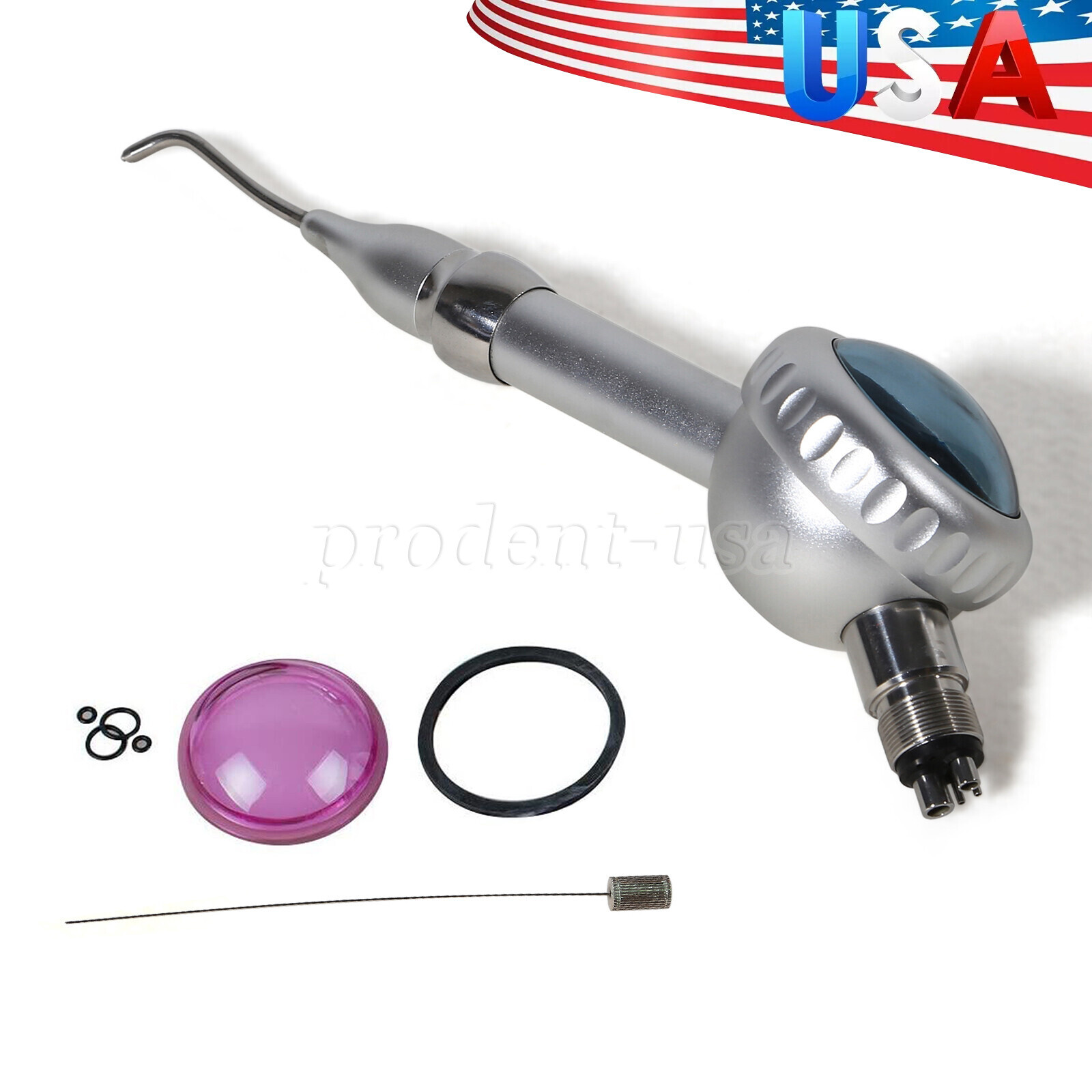 Dental Cordless LED Endo Motor 16:1 Contra Angle + Woodpecker DTE Apex Locator