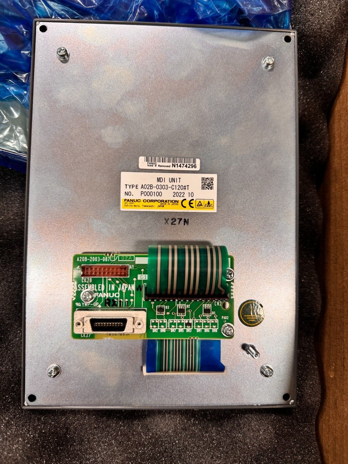 BRAND NEW, Fanuc MDI Unit, A02B-0303-C120#T