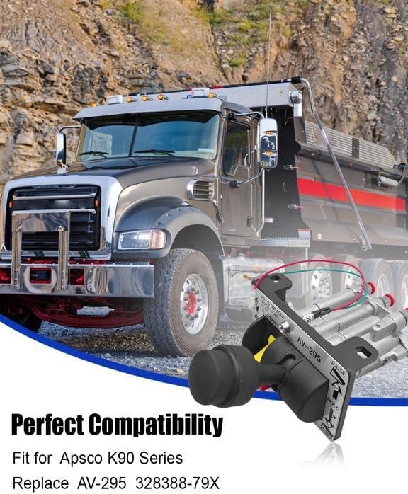 PTO Hoist Air Shift Control Valve Fit for Apsco K90 Series with PTO Switch