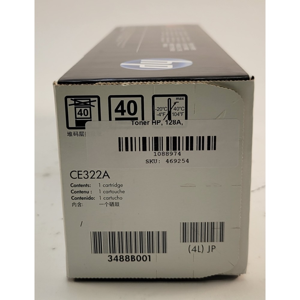 HP 128A Toner Cartridge CE322A YELLOW Genuine – New in Box