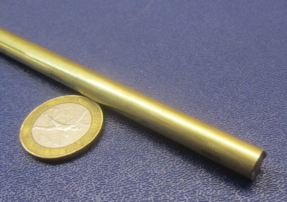 360 Brass Rod 5/16″ (.312″) Diameter x 60.0″ Length