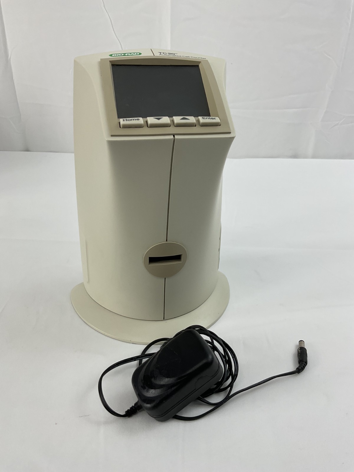 Bio-Rad TC20 Automated Cell Counter Auto-Focus Viability Analysis w/ AC Adapter