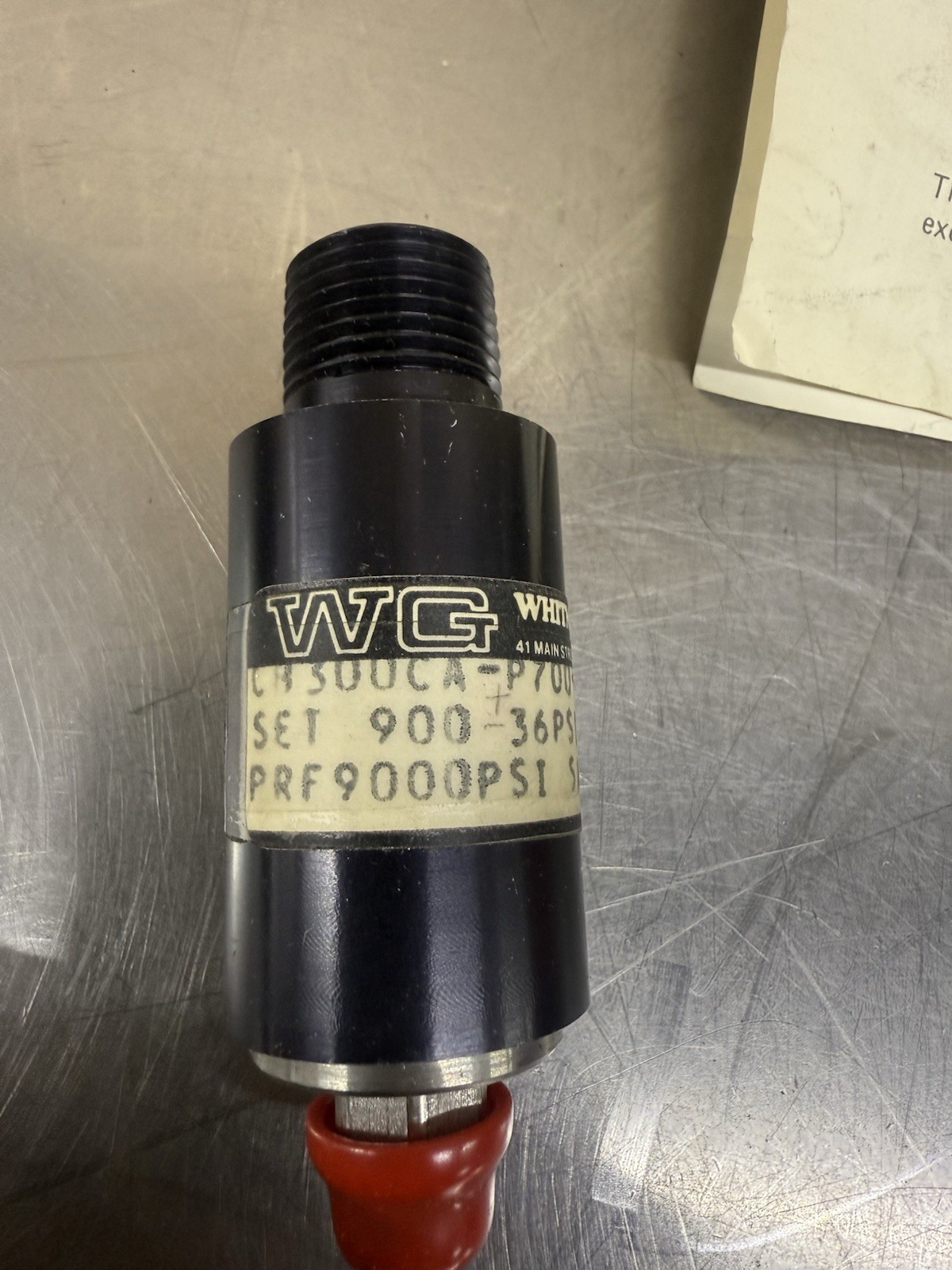 Whitman General Pressure Switch Set 900 PSI New Old Stock￼