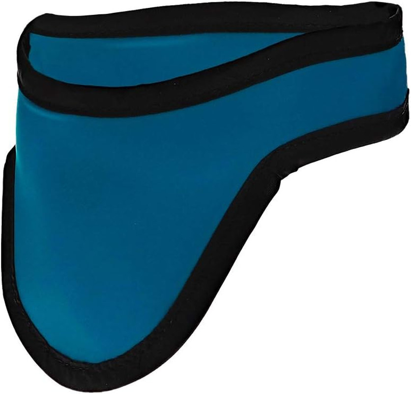 Thyroid Shield/Collar with PVC Easy Clean Color Cyan .50Mm PB Light Weight Radia