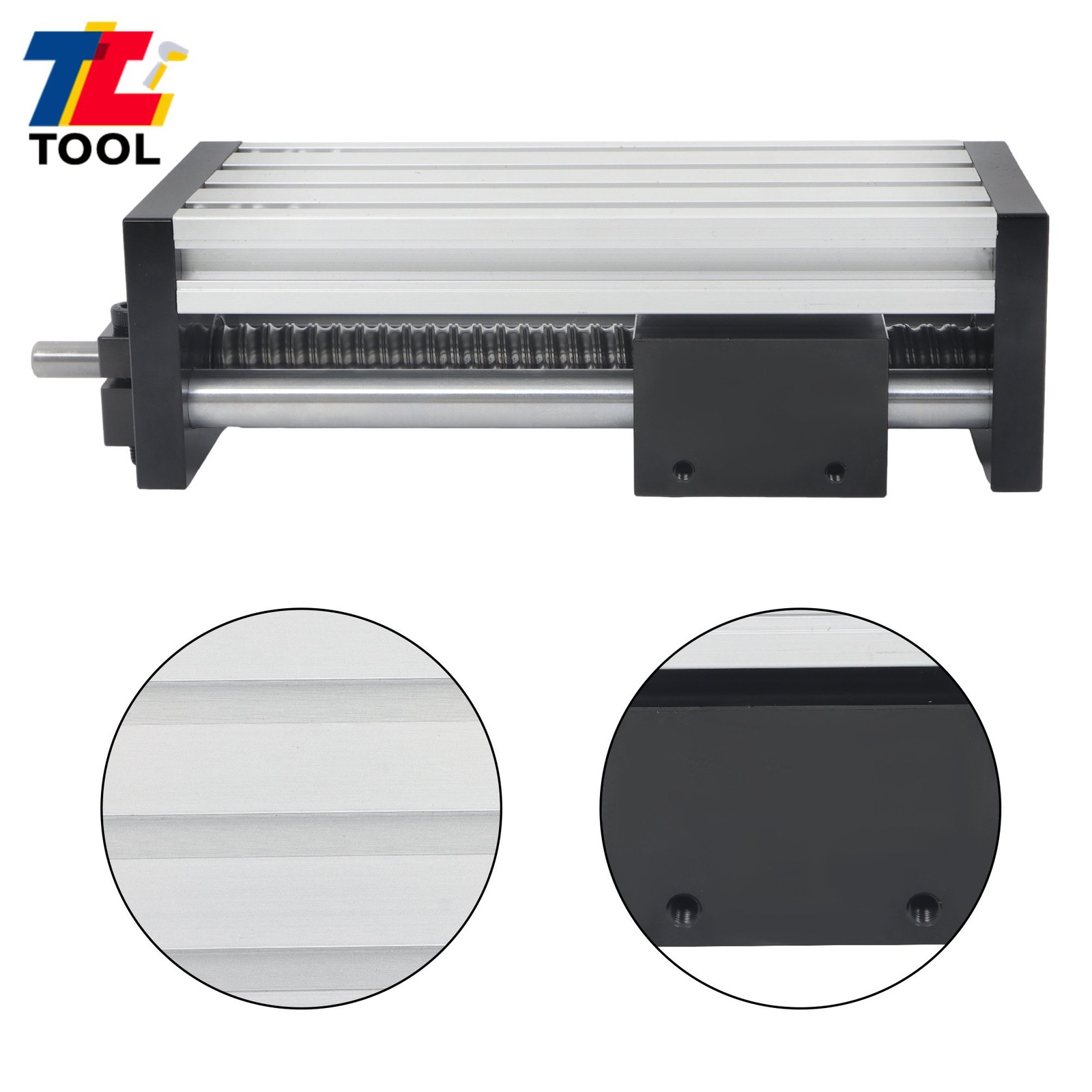 CNC 100mm Cross Slide Linear Rail Module Ballscrew SFU1605 Motion Stage