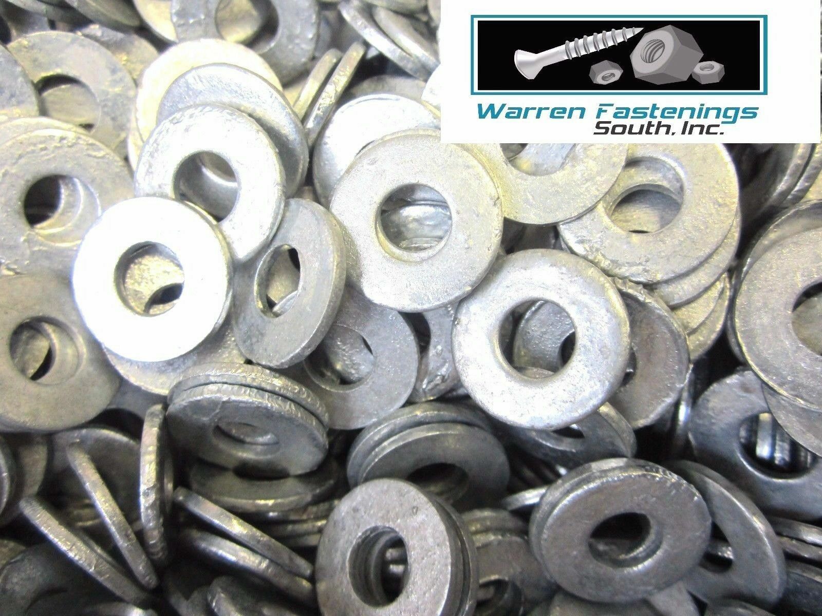 300 3/8 Flat Washers Hot Dipped Galvanized
