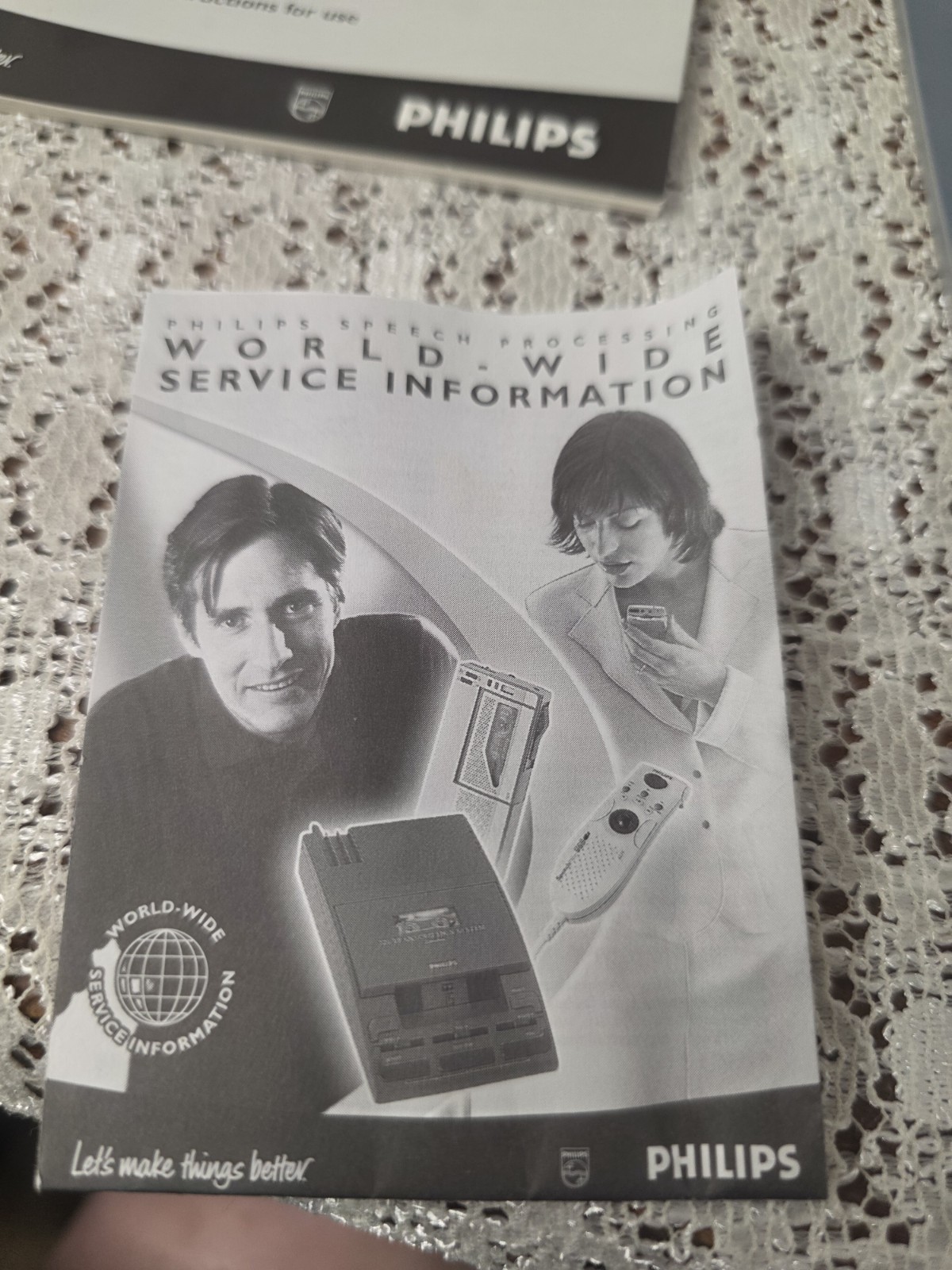 Vintage Phillips Pocket Memo #588 Dictation Recorder Mini Cassette WORKS!