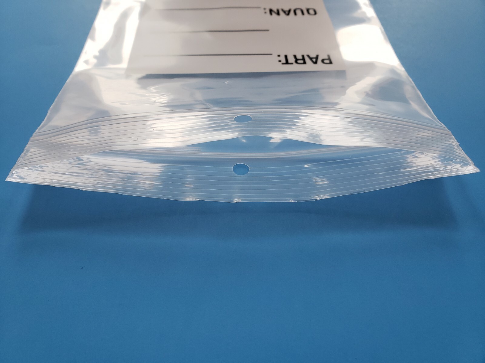 3″ x 4″ PARTS BAGS RECLOSABLE PLASTIC ZIP SEAL HEAVY 4MIL HANG HOLE WHITE BLOCK