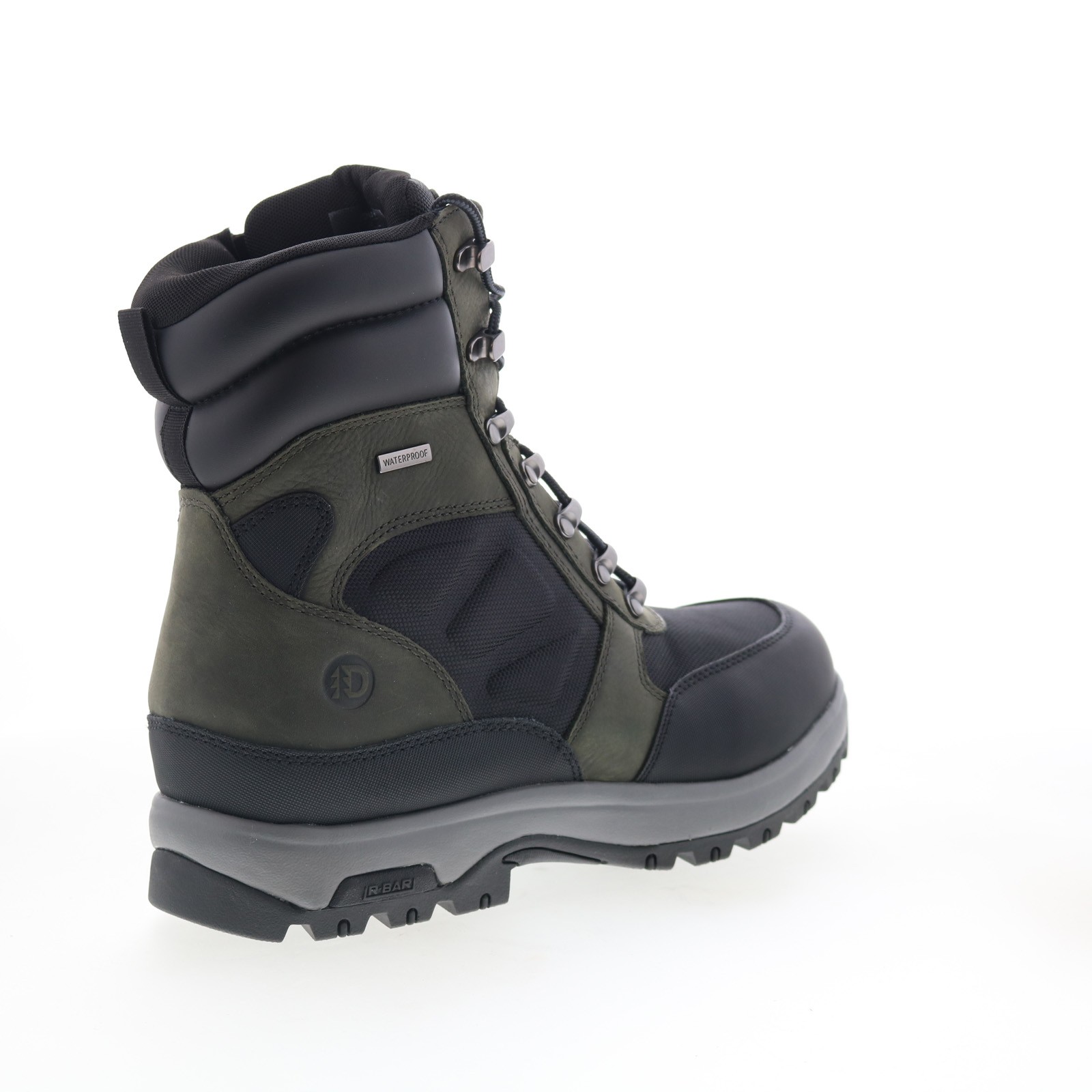 Dunham 8000 Works WP 8″ Ubal Boot Mens Black Extra Wide 4E Work Boots