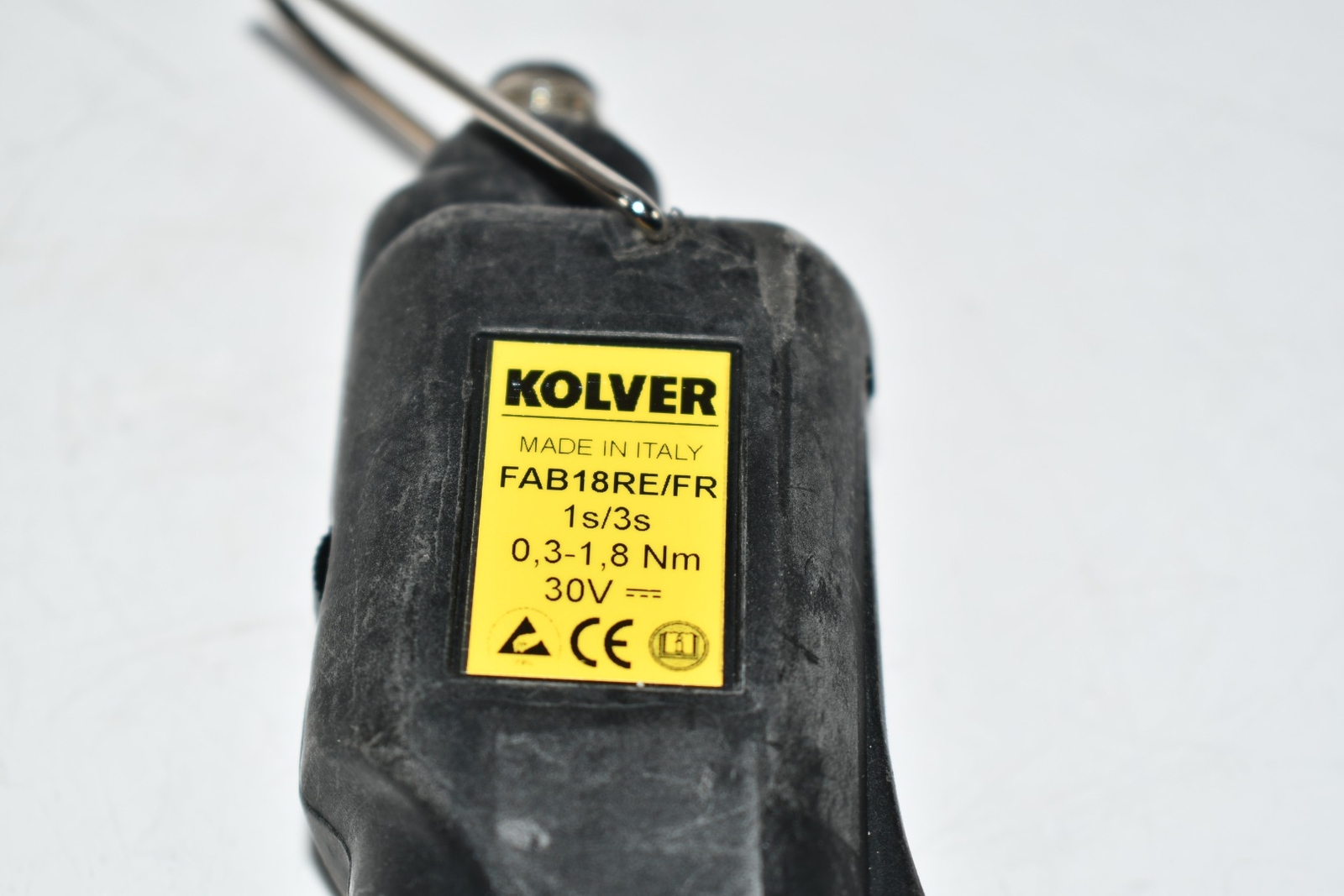 Kolver FAB18RE/FR Electric Torque Screwdriver Tool SET 6.8 in. lbs. 0.3-1.8 Nm 3