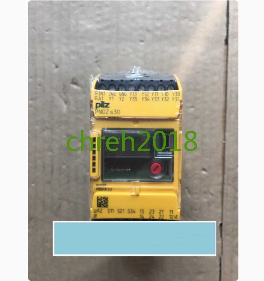 1 PCS NEW IN BOX PILZ safety relay PNOZ S30 24-240VAC DC 750330