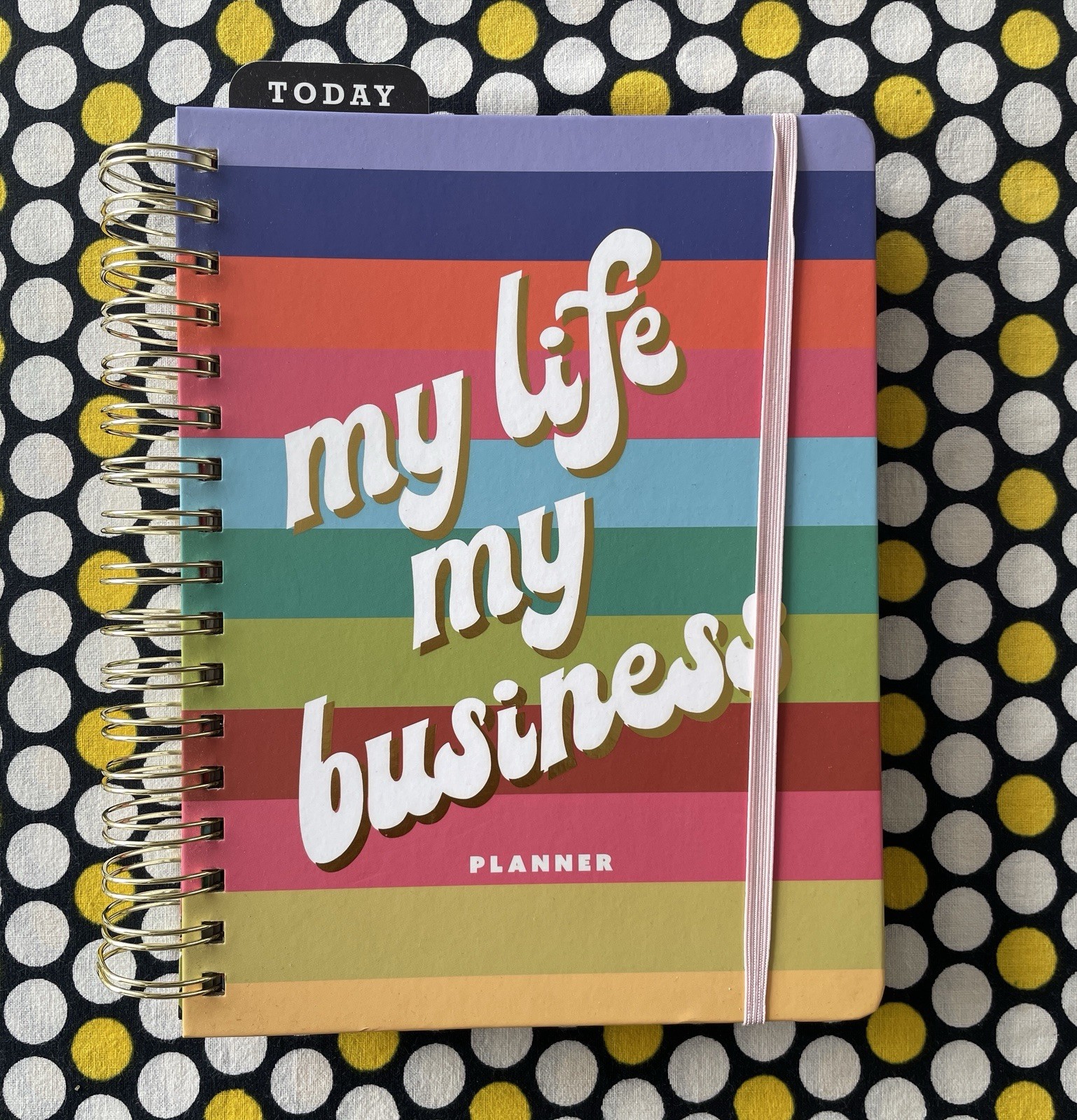 Tabitha Brown My Life MyBusiness Planner 12 Months Blank Inspirational Organizer