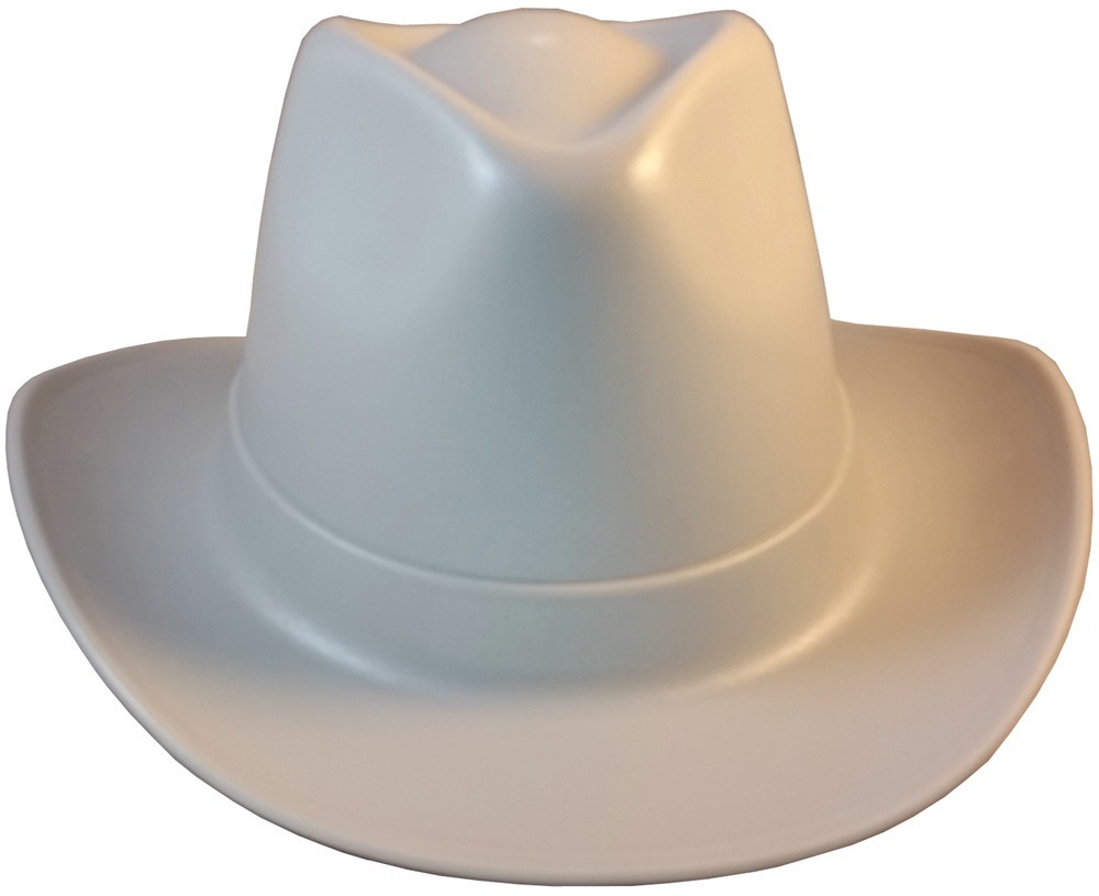 Occunomix Western Cowboy Hard Hat with Ratchet Suspension – Grey