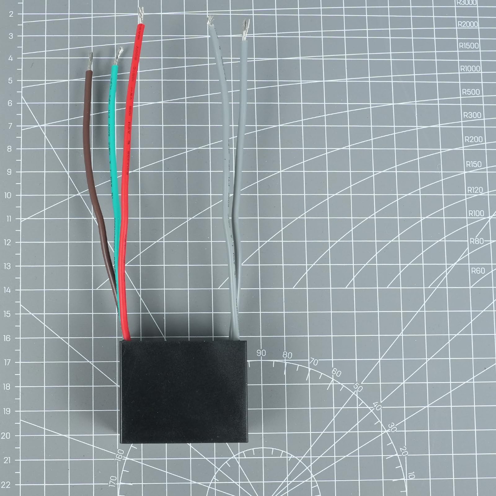 CBB61 5Wire Ceiling Fan Capacitor 5+5+5uF 250V