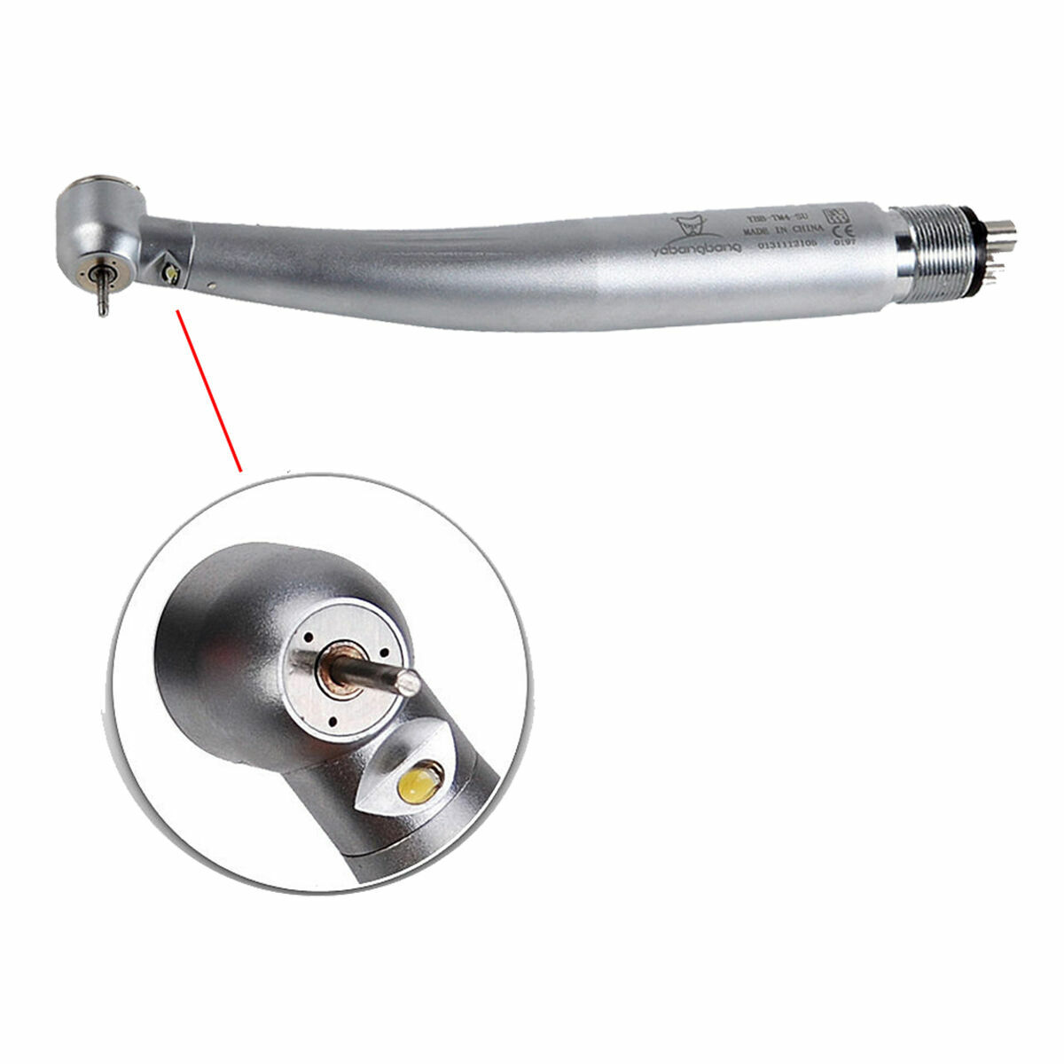 Yabangbang E-generator Dental LED Fiber Optic High Speed Handpiece YBB-T-M4-SU