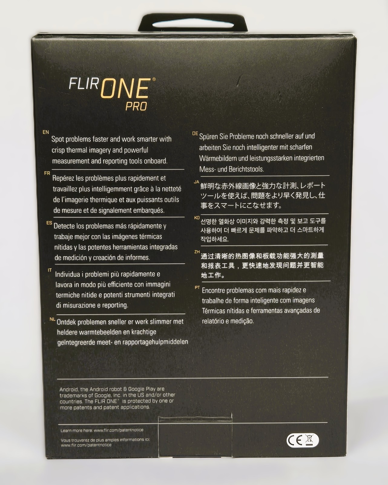 FLIR ONE PRO Android USB-C Adapter Thermal Camera |Professional Infrared Imaging
