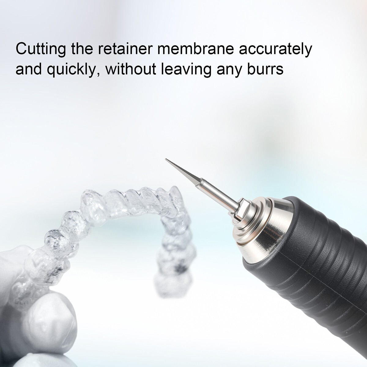 Dental Orthodontic Retainer Cutting Tungsten Carbide Bur HP2.35mm Shank 3 Blades