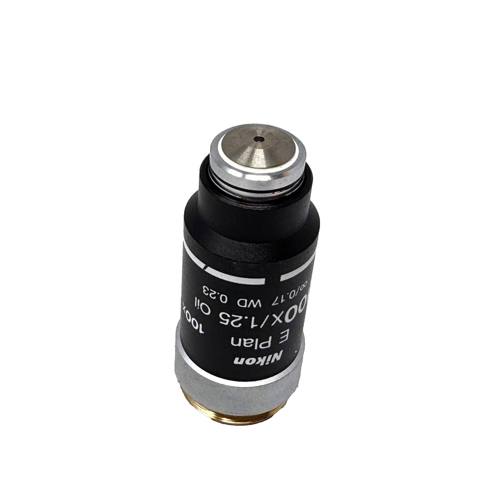 Nikon E Plan 100x/1.25 Oil Microscope Objective $infty$/0.17 WD 0.23 | Infinity