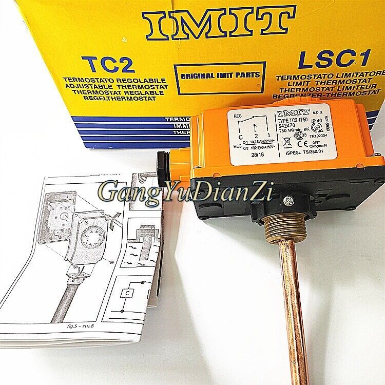New For IMIT adjustable temperature controller TC2 1750 542470 0-90 degrees #