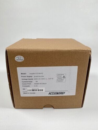 Accuenergy Acuvim II-M-5A-P2 _ DIN Rail Transducer; 5A/1A CT Input; 20-60Vdc