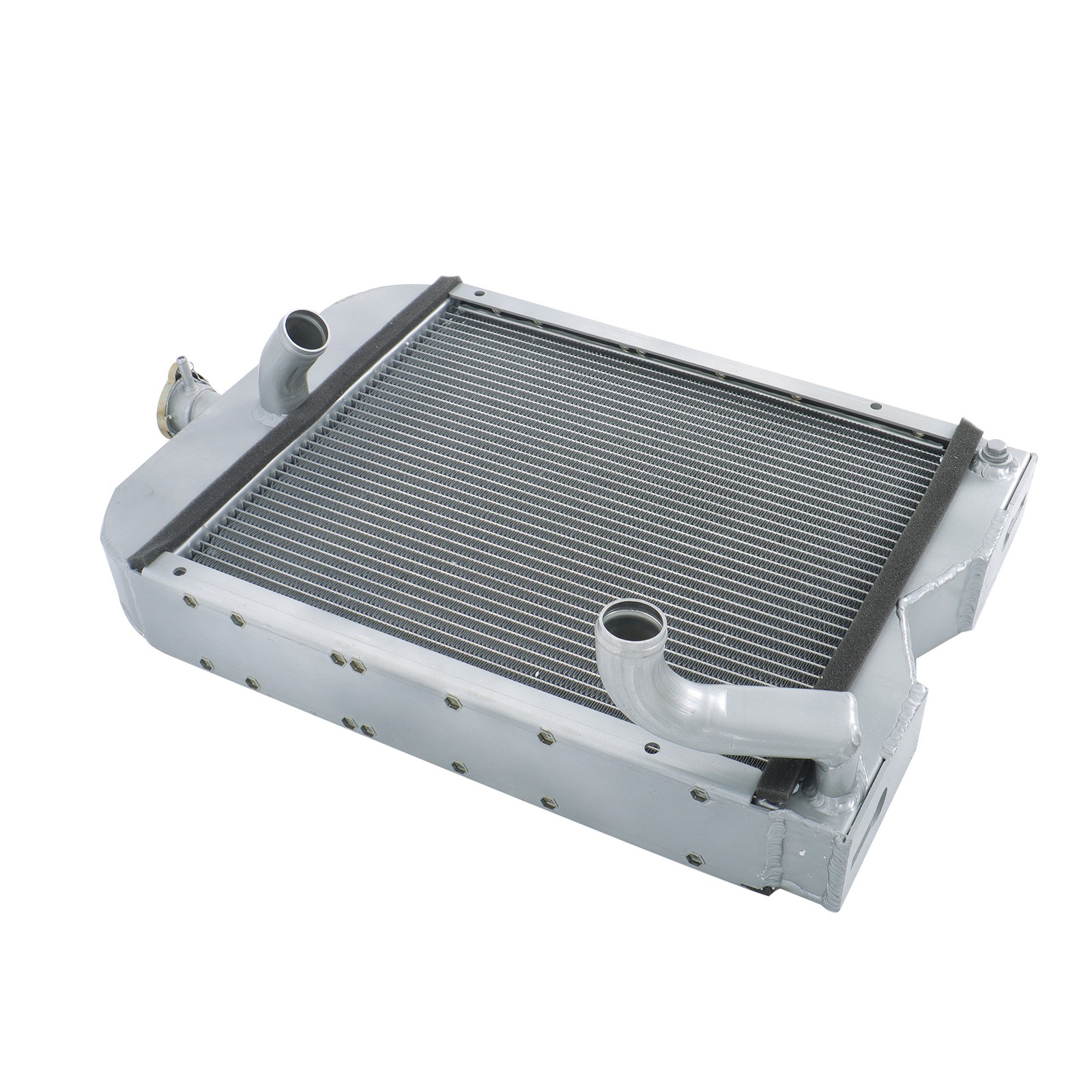 8N8005 86551430 2 low Full Aluminum Radiator For Ford Tractor 2N 8N 9N Model