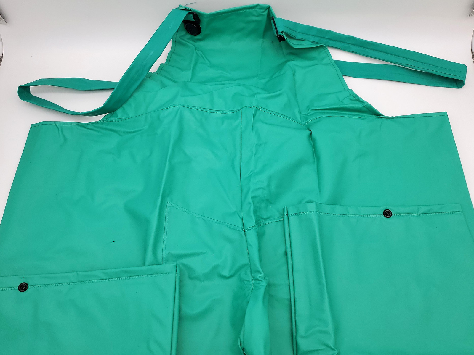 Ironwear 9031 Rainsuit XXXL / 3XL Flame Resistant PVC Nylon Coverall & Jacket