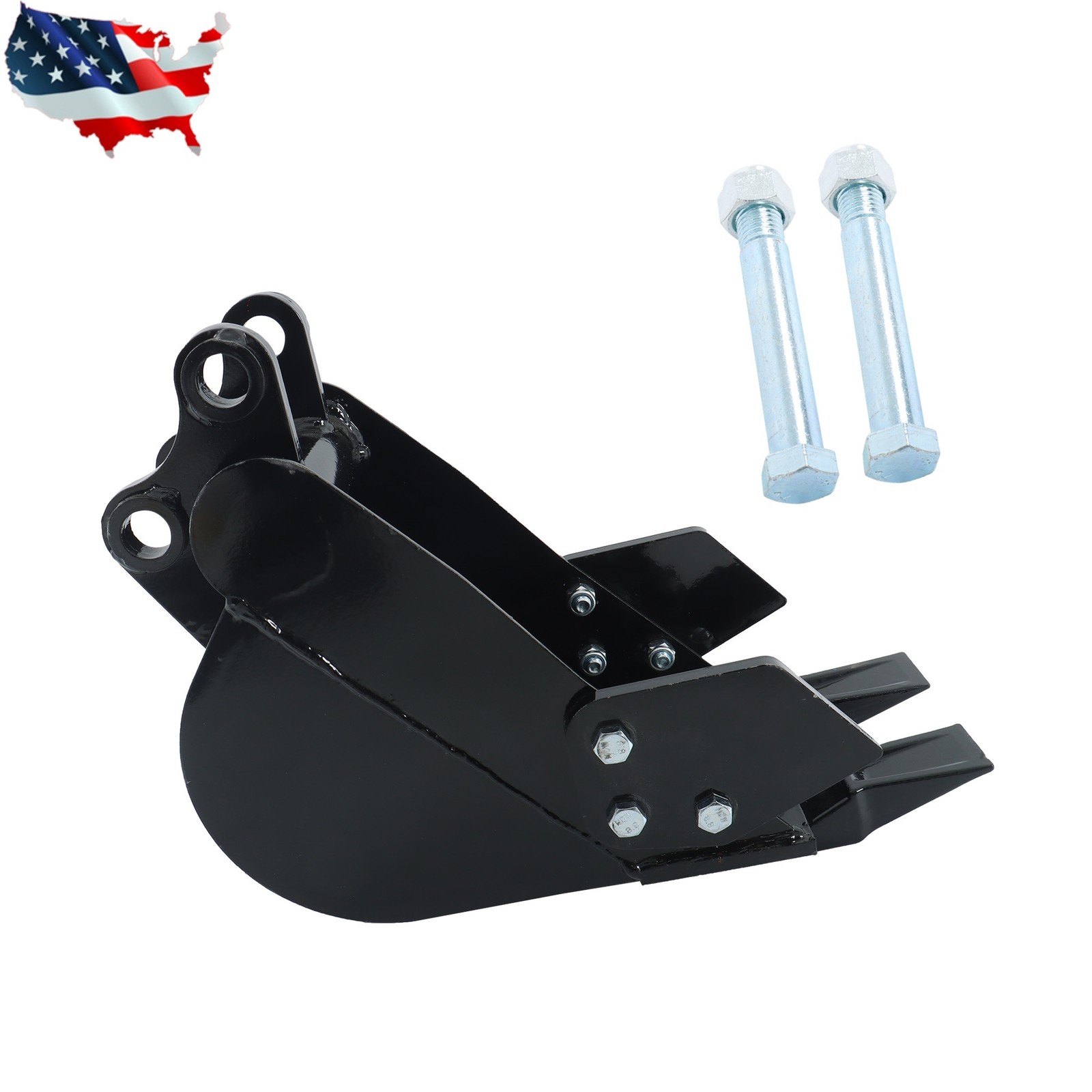 200mm Narrow Bucket Accessory Fit For Mini Excavators Small Digger Attachment