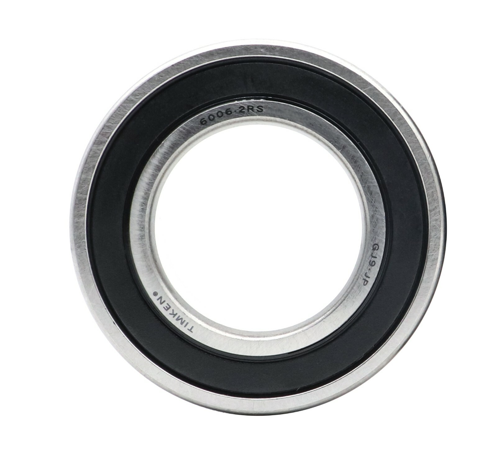 2 PACK TIMKEN 6006-2RS 30X55X13MM Double Rubber Seal Ball Bearings