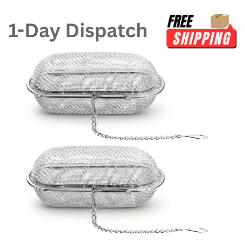 2PCS Stainless Steel Ultrasonic Cleaner Baskets for Jewelry Small Parts Washer