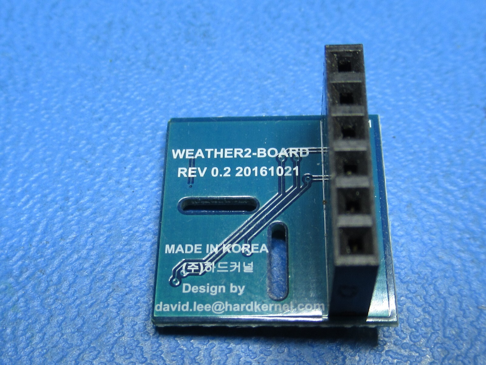 1) WEATHERBOARD2 HARDKERNEL PRESSURE ALTITUDE HUMIDITY TEMPERATURE SENSOR ODROID