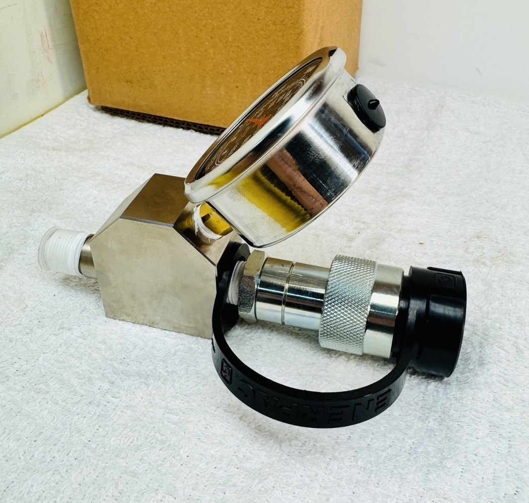 10,000 PSI Gauge / Manifold Enerpac GA45GC Style, High Quality, Excellent Design