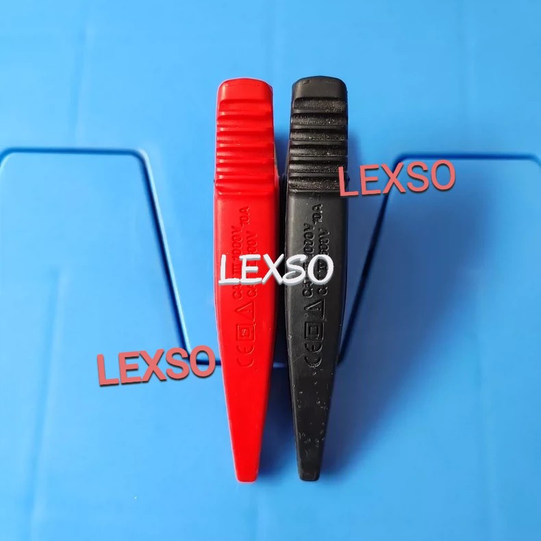 1PCS Fluke AC285 SureGrip 4MM Mulitimeter Alligator Clips for TL221/TL224…….