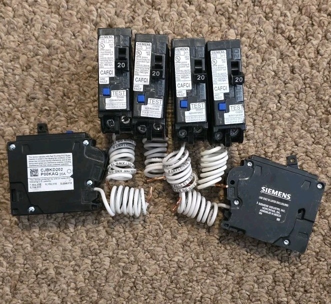 20amp Ground Fault CAFCI Cobination.