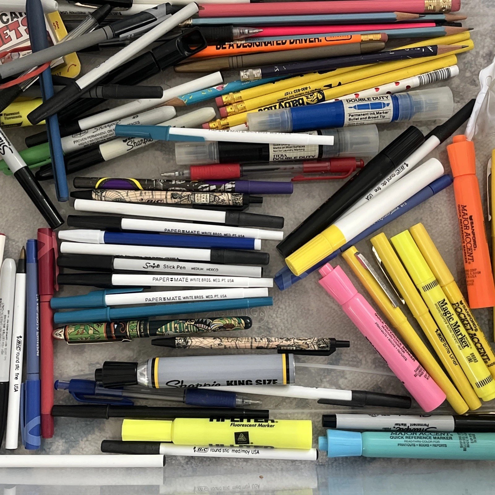 Mixed Lot Of Office Supplies – Mostly Vintage