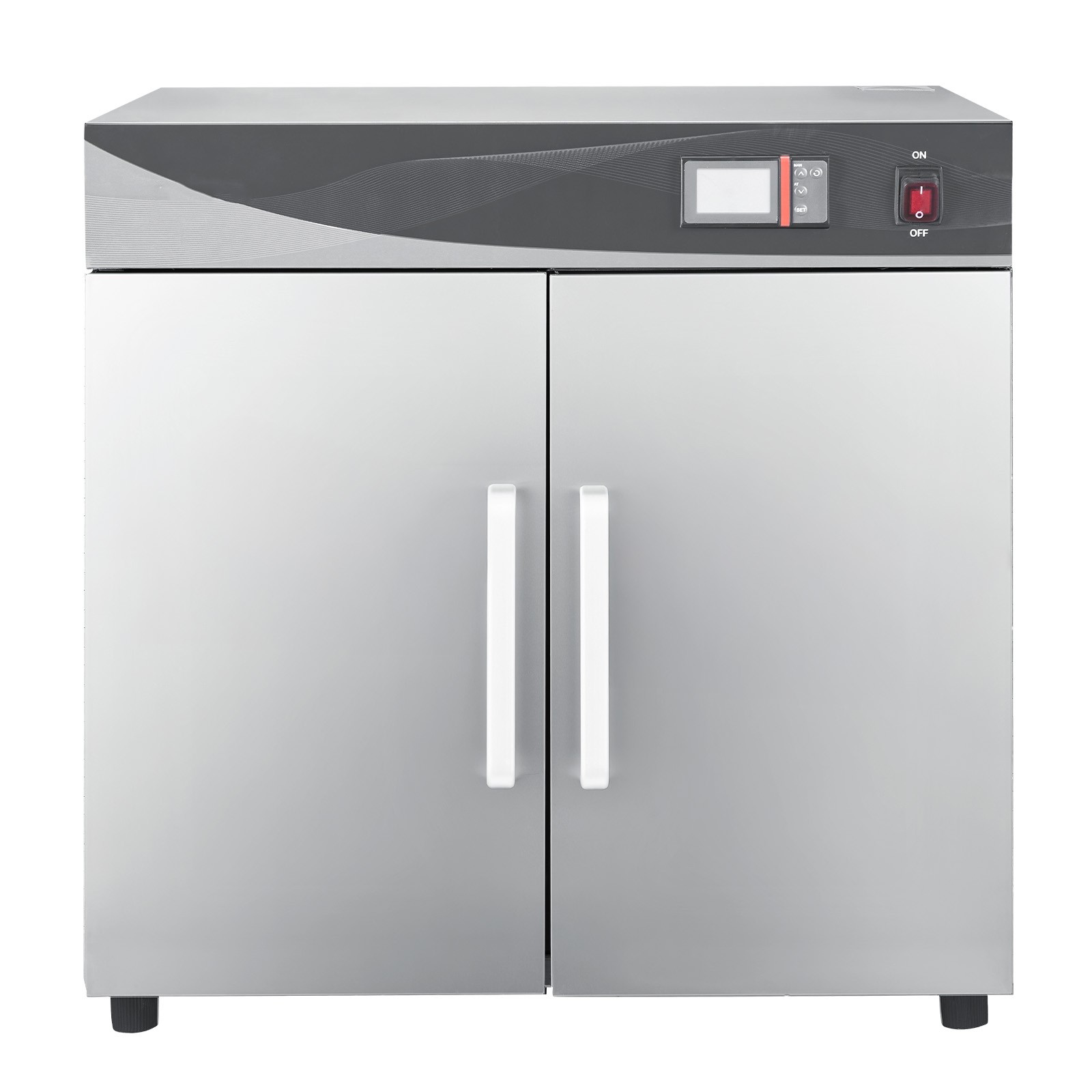 Uimoso 4 Tiers Hot Box Food Warmer Electric Food Warmer Cabinet and Dual Doors
