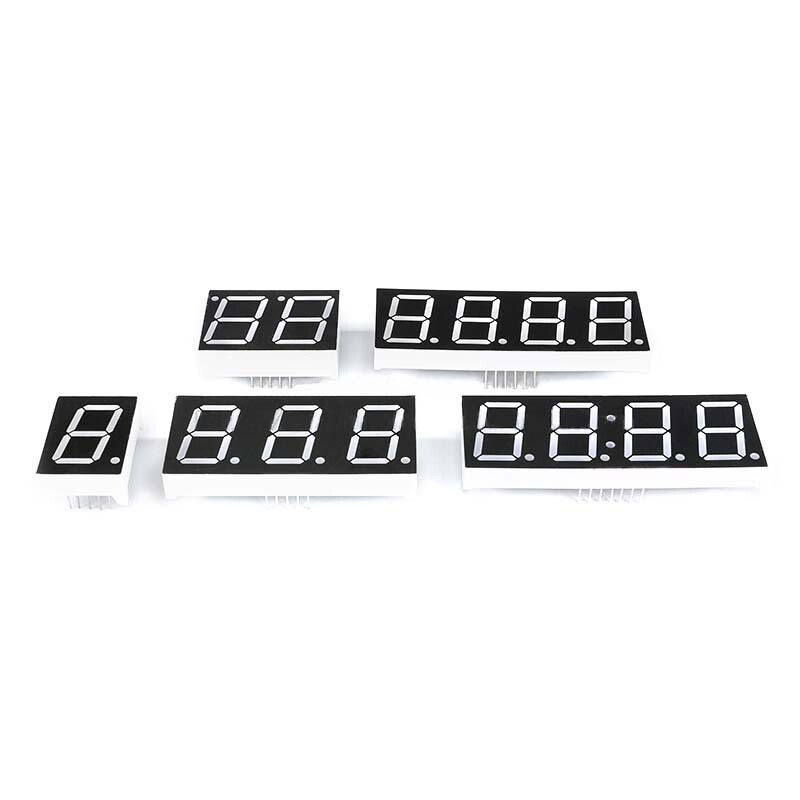 0.28/0.36/0.4/0.56/0.8″ 1-4 Bit Common Anode/Cathode Red Led Display 7 Segment