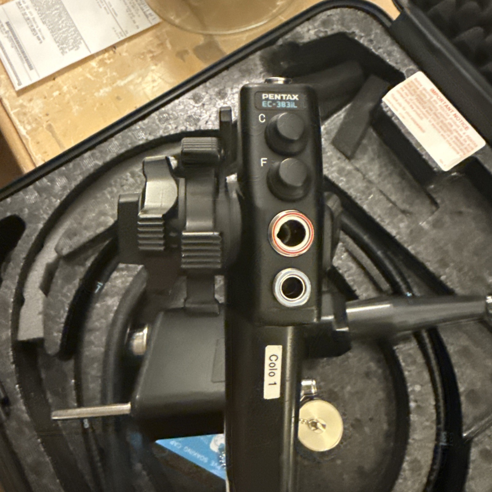 Pentax EC-3831L Colonoscope Flexible Endoscopy w/case-MAB-9831