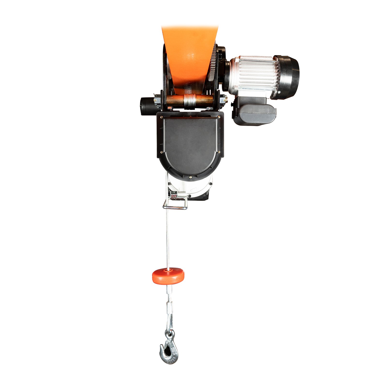 Electric Wire Rope Hoist 1 ton 2200 lb 110V 38 ft. Wireless w/ Power Trolley
