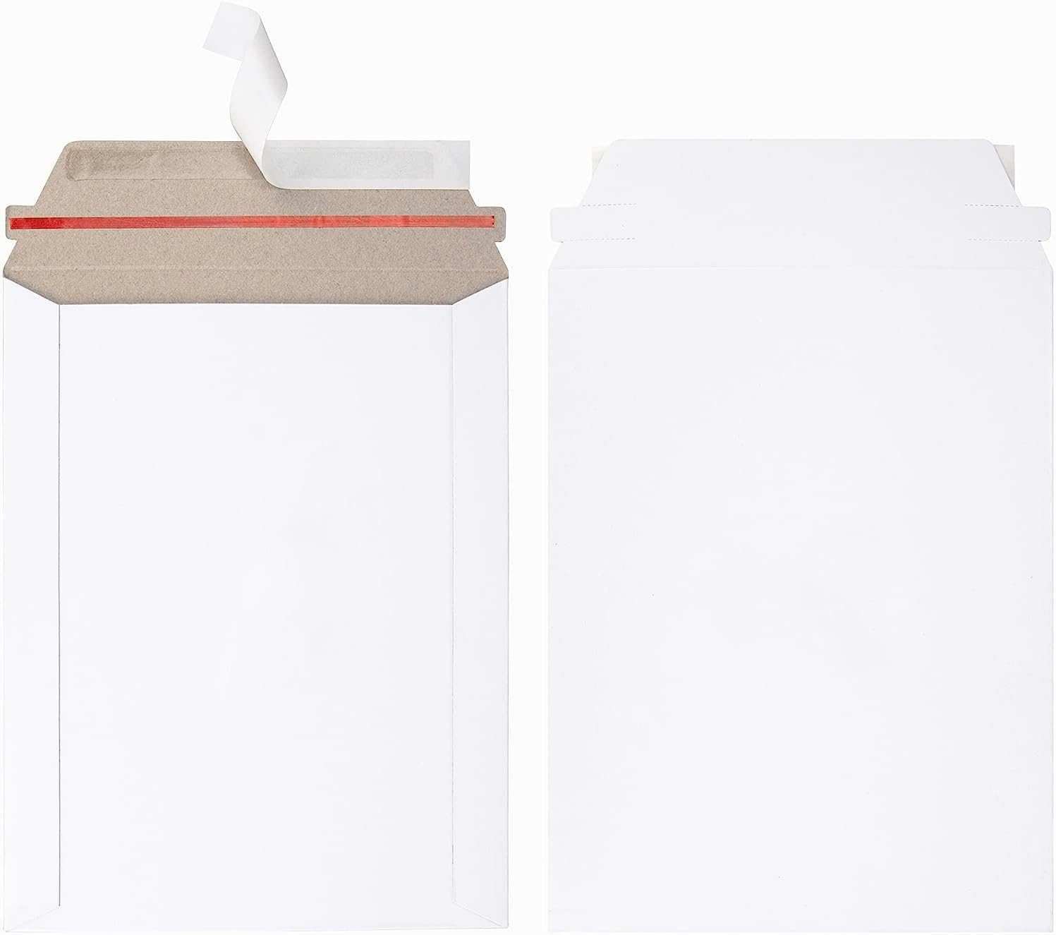 Proline 6 X 8 Self Seal Rigid Photo Shipping Flats Cardboard Envelope Mailer