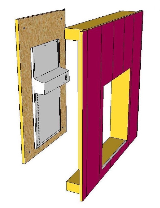 Automatic Chicken Door ADOR1 MADE in USA.