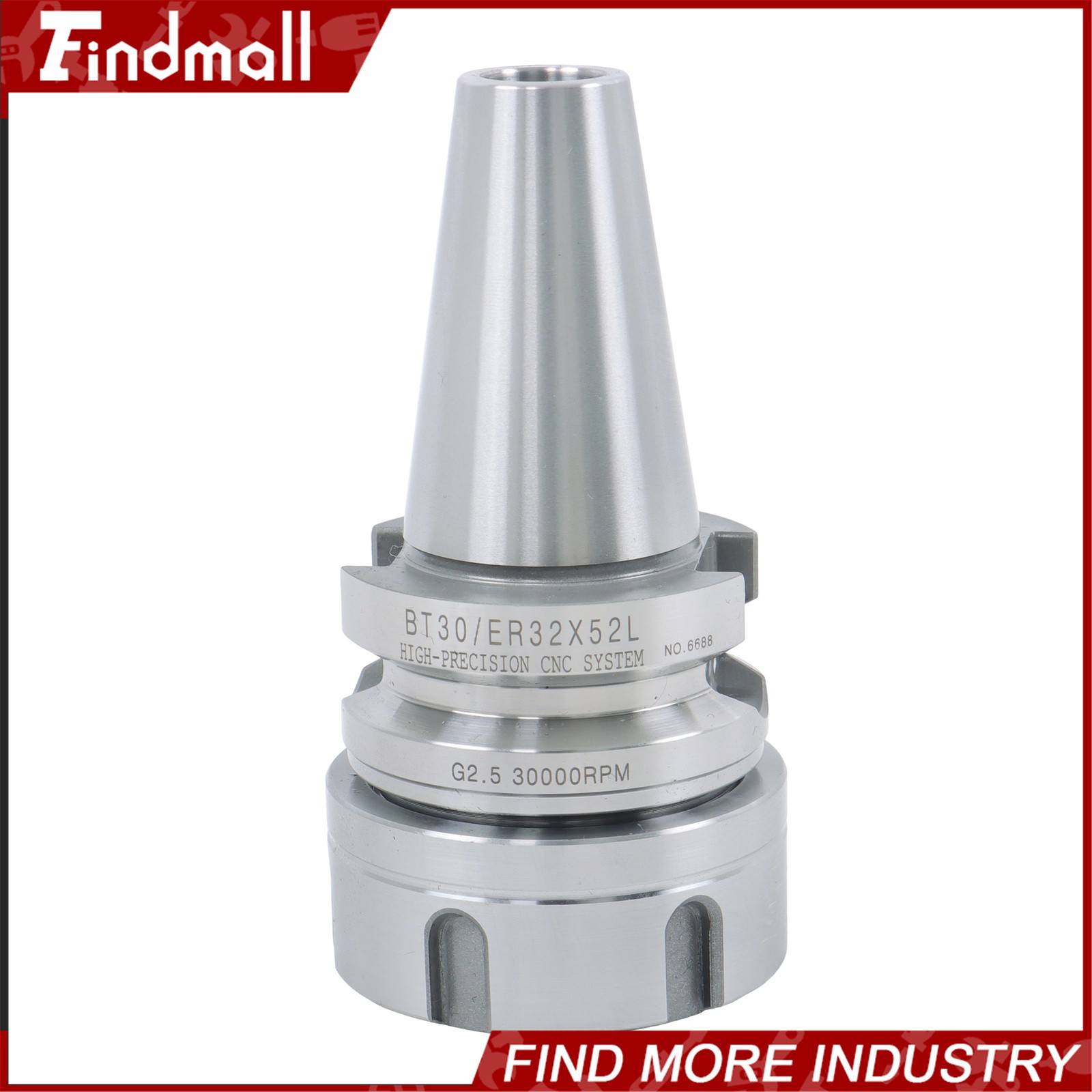 Findmall BT30 ER32 Tool Holder 4 Pack Set 2.05 Inch G2.5 Balanced 20000RPM