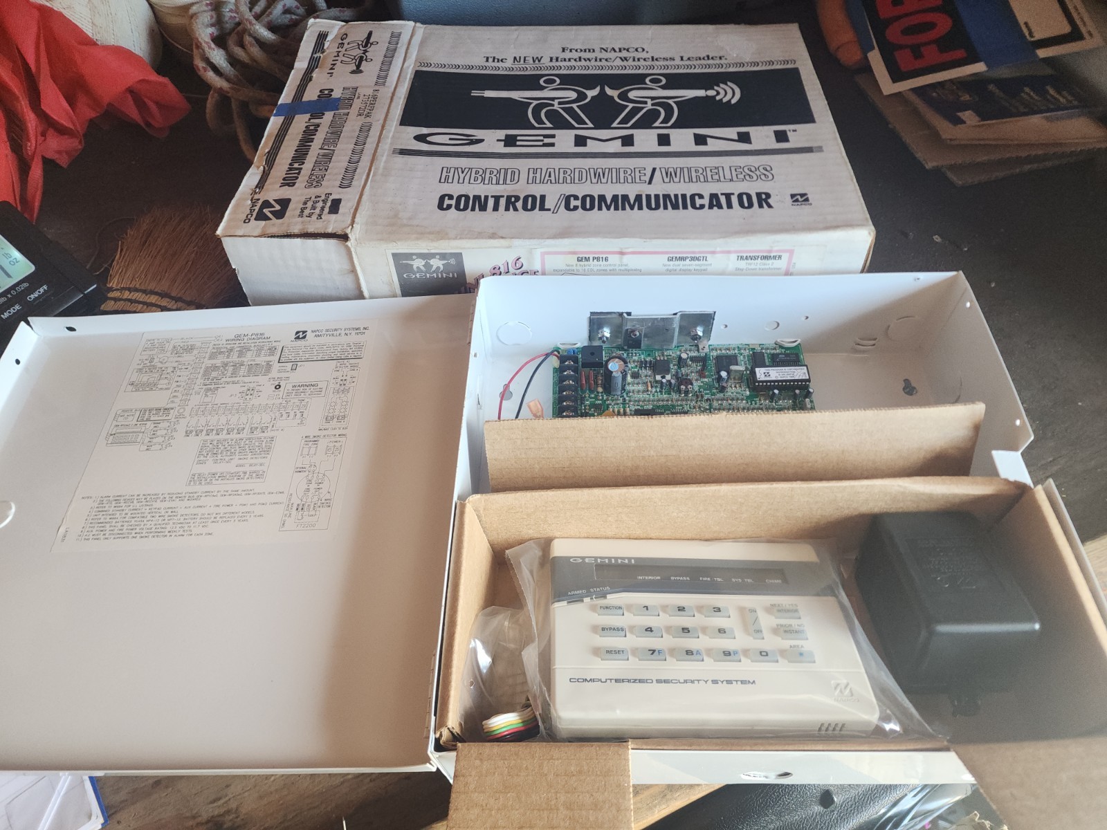 Napco Gemini Hybrid Control System Brand New/open Box
